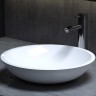 Раковина-чаша Salini Callista 37 105 1101205SM Белая матовая искусственный камень (литьевой мрамор) накладная