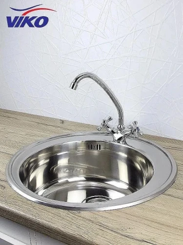 Смеситель для кухни Viko V-1553 Хром
