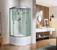 Душевая кабина WeltWasser WW500 Halle 802 80x80 10000003241 профиль Хром стекло прозрачное