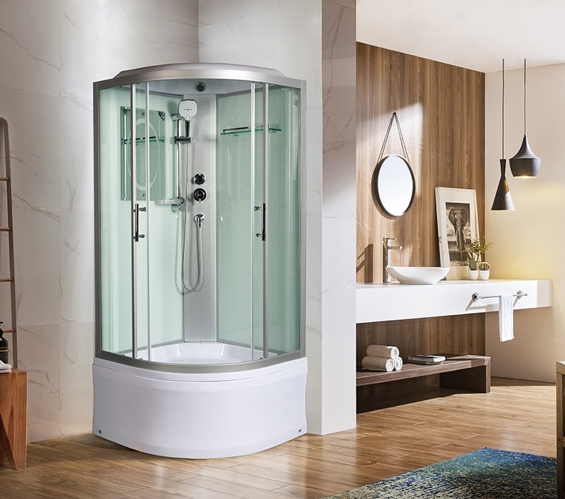 Душевая кабина WeltWasser WW500 Halle 802 80x80 10000003241 профиль Хром стекло прозрачное