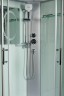 Душевая кабина WeltWasser WW500 Halle 802 80x80 10000003241 профиль Хром стекло прозрачное