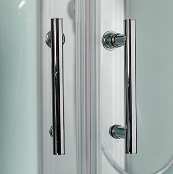 Душевая кабина WeltWasser WW500 Halle 802 80x80 10000003241 профиль Хром стекло прозрачное
