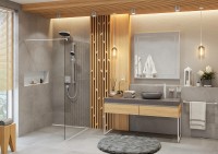 Смеситель для душа Hansgrohe ShowerSelect 15763700 с термостатом Белый матовый латунь встраиваемый