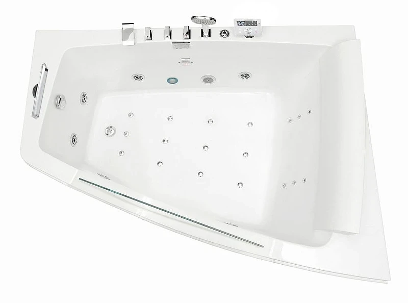 Акриловая ванна Gemy Gemy 170x130 G9056 O R С гидромассажем