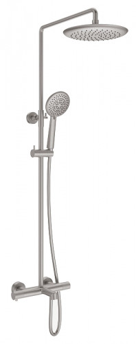 Душевая система Vincea Desire VSFS-1D1TBN с термостатом цвет Брашированный никель