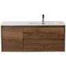Тумба под раковину BelBagno Kraft 120 R KRAFT-1200-2C-1A-SO-RT-R подвесная Rovere Tabacco МДФ / ЛДСП