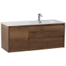 Тумба под раковину BelBagno Kraft 120 R KRAFT-1200-2C-1A-SO-RT-R подвесная Rovere Tabacco МДФ / ЛДСП