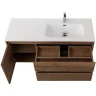 Тумба под раковину BelBagno Kraft 120 R KRAFT-1200-2C-1A-SO-RT-R подвесная Rovere Tabacco МДФ / ЛДСП