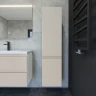 Шкаф пенал Caprigo Forte 35 L 36150L-SF023 подвесной цвет Беж лайт
