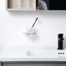Стакан для зубных щеток Gappo G30906-8 цвет Белый Хром