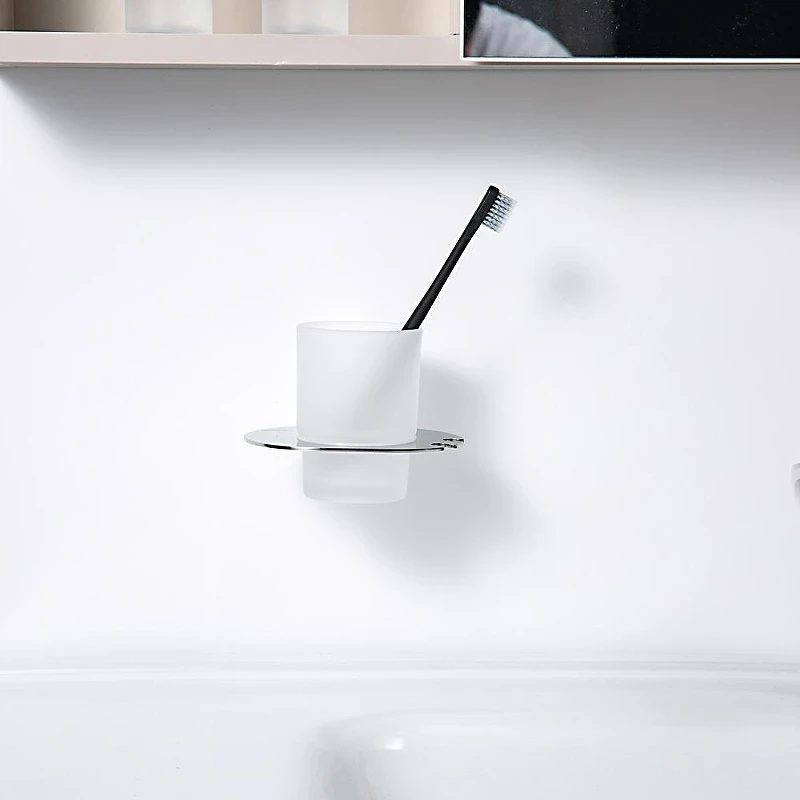 Стакан для зубных щеток Gappo G30906-8 цвет Белый Хром