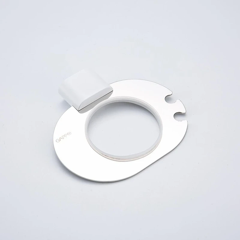Стакан для зубных щеток Gappo G30906-8 цвет Белый Хром