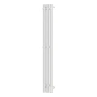 Электрический полотенцесушитель APEXTERMO Sirius 1100x120 SR10112WM с крючками цвет Белый матовый