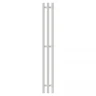 Электрический полотенцесушитель APEXTERMO Sirius 1100x120 SR10112WM с крючками цвет Белый матовый