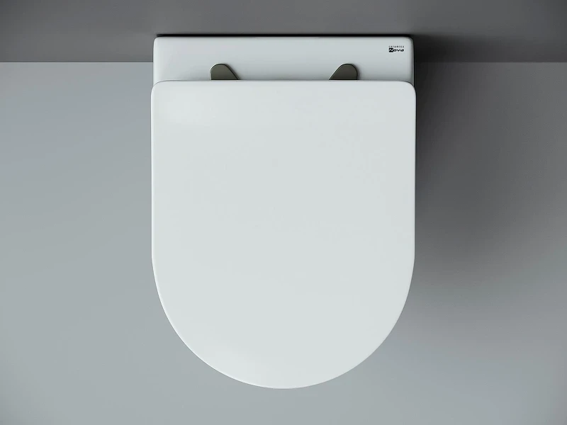 Комплект унитаза DIWO Ceramicanova Metropol CN4002 с сиденьем с инсталляцией DIWO 4501 с клавишей смыва цвет Матовый черный