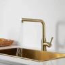 Смеситель для кухни Frap F6096-3 цвет Золотой сатин