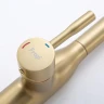 Смеситель для кухни Frap F6096-3 цвет Золотой сатин