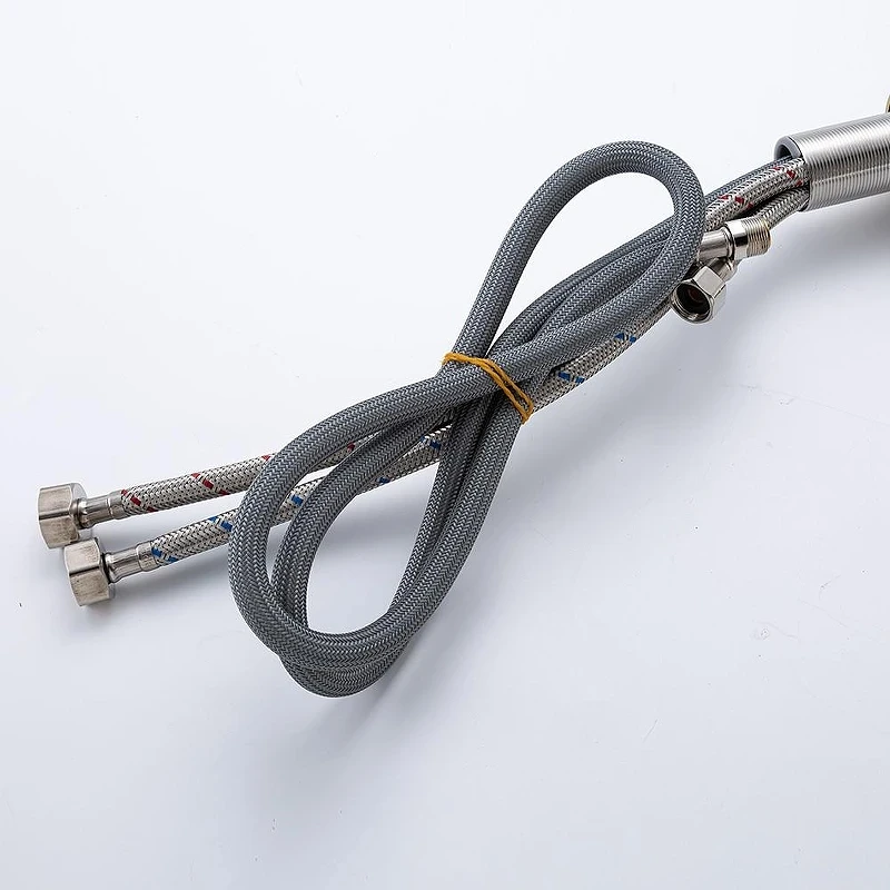 Смеситель для кухни Frap F6096-3 цвет Золотой сатин