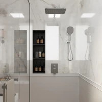 Душевая система Veconi Avella AV-410-C-C4 цвет Хром глянцевый