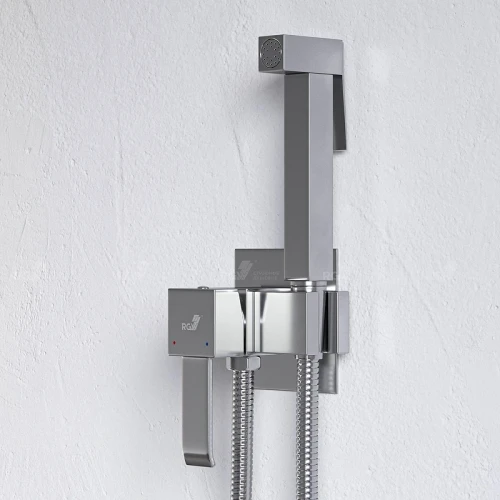 Гигиенический душ со смесителем RGW Shower Panels SP-207 511408207-01 Хром латунь на стену