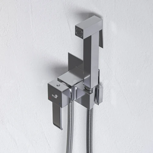 Гигиенический душ со смесителем RGW Shower Panels SP-207 511408207-01 Хром латунь на стену
