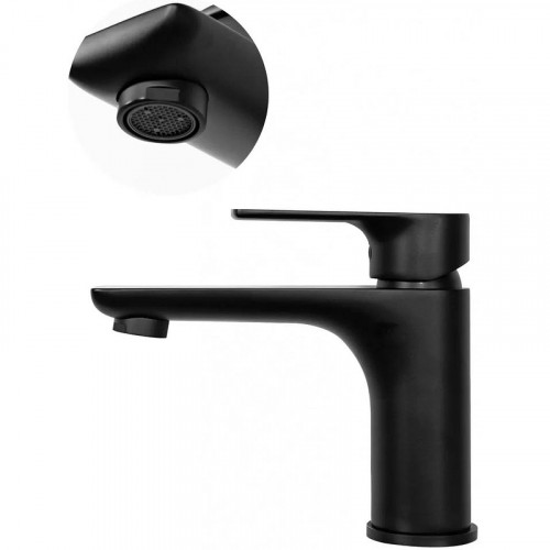 Смеситель для раковины Grocenberg GB2009BL Черный матовый