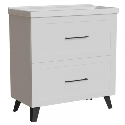 Тумба под раковину Mixline Риф 80 557283 цвет Белый