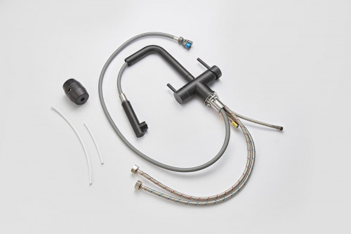 Смеситель для кухни Emar Quartz 7017.8 цвет Морион