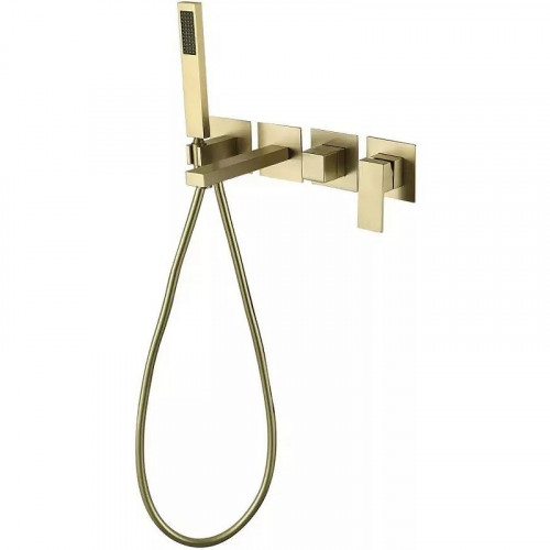 Смеситель для ванны Grocenberg GB5060MG Золото матовое