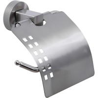 Держатель туалетной бумаги WasserKRAFT Tauber K-64425 с крышкой Никель