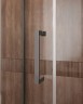 Душевой уголок Cezares Molveno 90x90 MOLVENO-R-1-90-C-GM-IV профиль Оружейная сталь стекло прозрачное