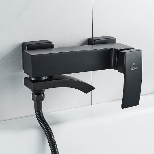 Смеситель для ванны Rose R1552H цвет Черный