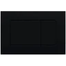 Унитаз с инсталляцией Ceramicanova Union CN4009T + Berges Atom 410 040332 с сиденьем Микролифт и Черной матовой клавишей смыва